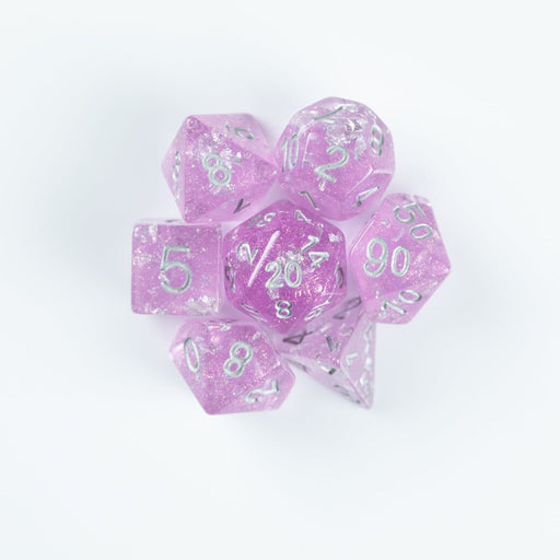 Little Dragon Wedding Dice Lilac Dice - Tistaminis