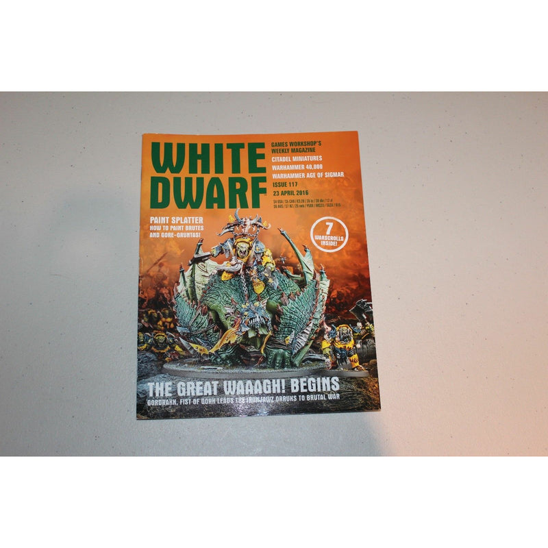 Warhammer White Dwarf Issue 117 April 2016 - The Great Waaagh! Begins | TISTAMINIS