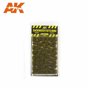 AK Interactive Backwater Tufts 8mm New - TISTA MINIS