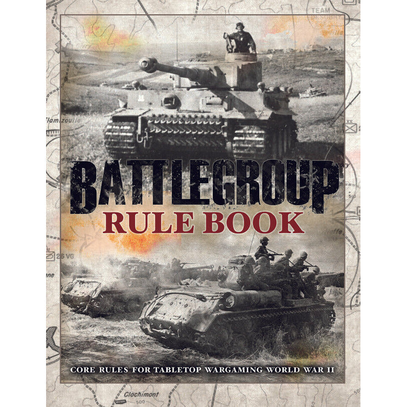 Plastic Soldier Company BGK035 BATTLEGROUP RULESET SOFT COVER New - Tistaminis