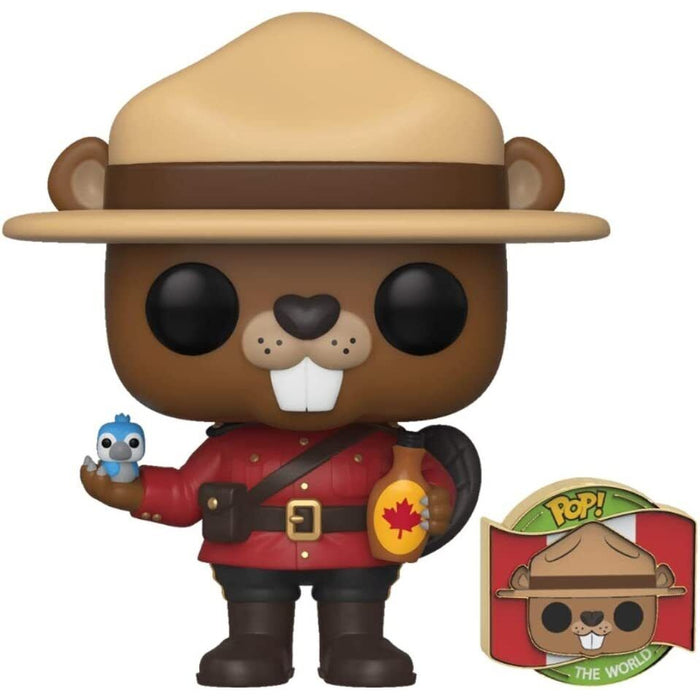 Funko POP WORLD CANADA DOUGLAS BEAVER #08 New - Tistaminis