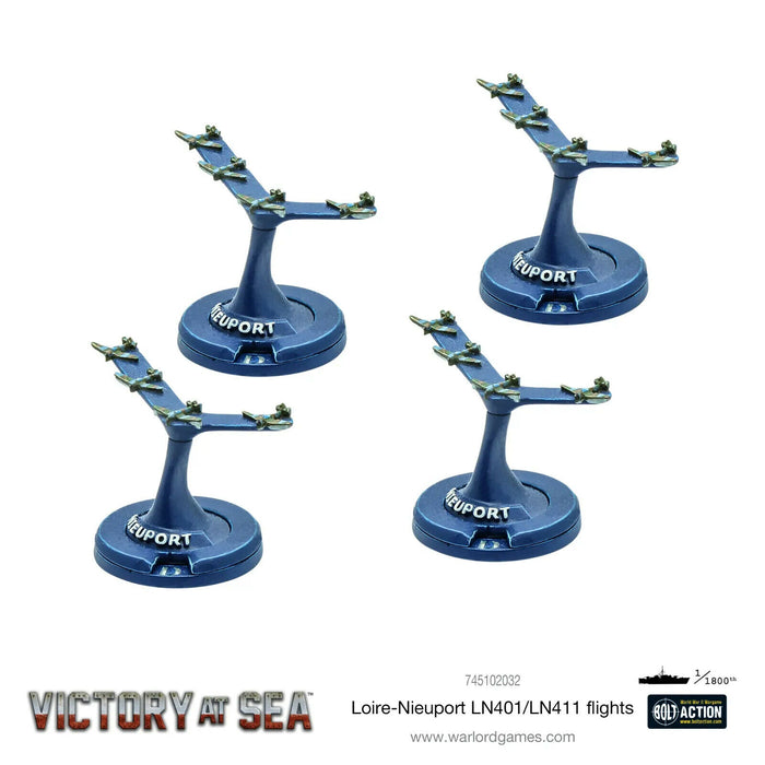 Victory at Sea Loire-Nieuport LN401/LN411 flights New - Tistaminis