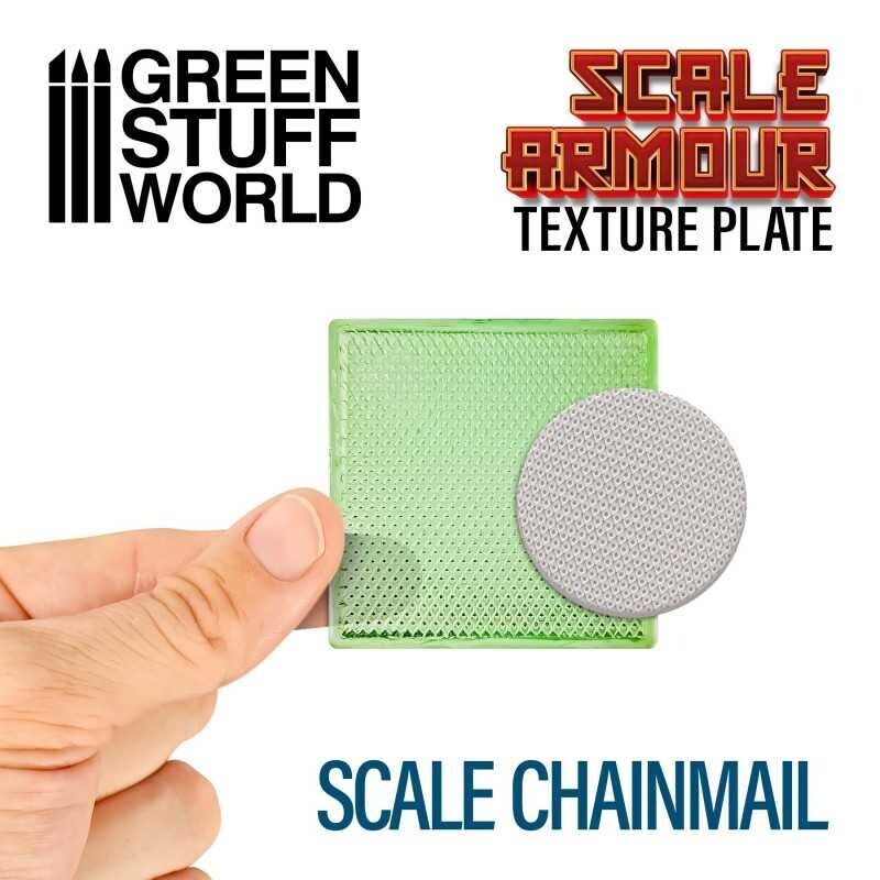 Green Stuff World Texture Plate - Scales New - Tistaminis