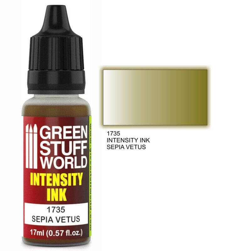 Green Stuff World Inks Intensity Ink SEPIA VETUS - Tistaminis