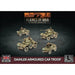 Flames of War British Daimler Armoured Car Troop New - TISTA MINIS