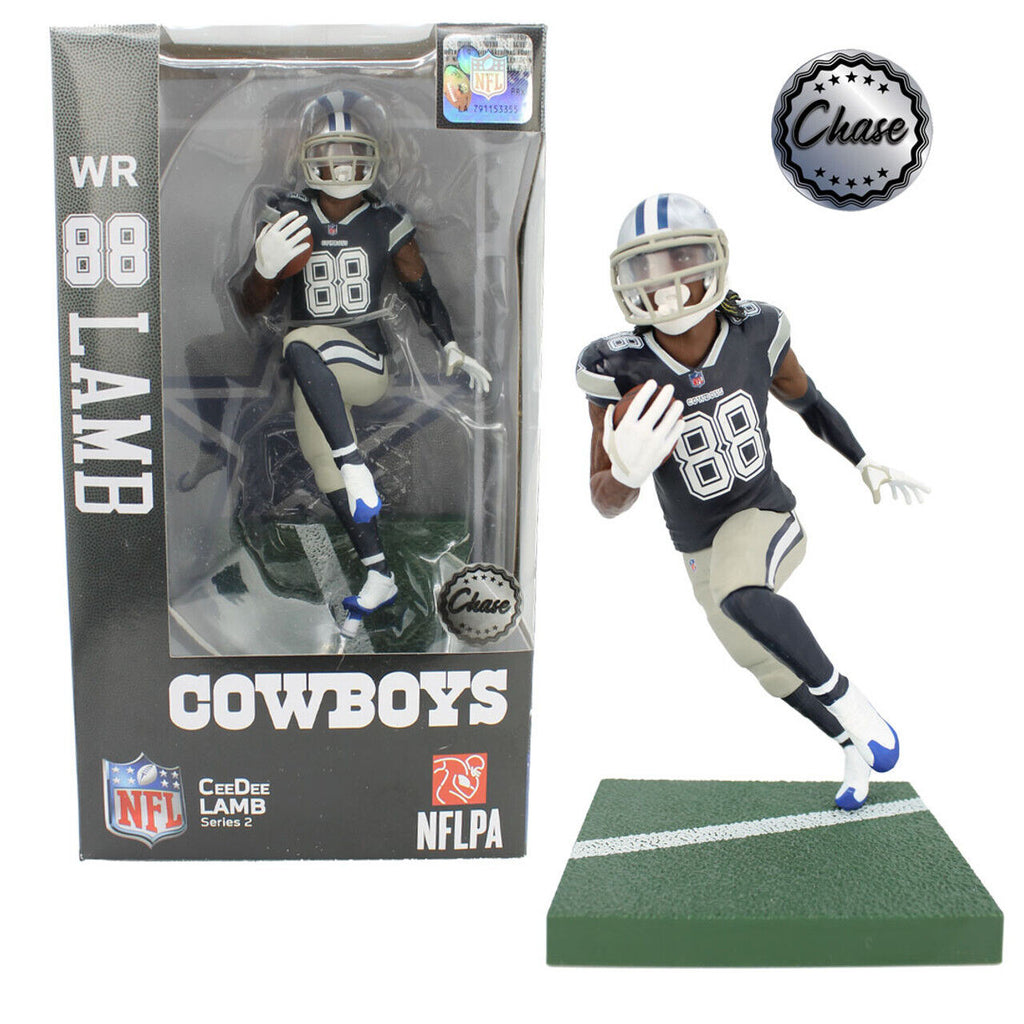 NHL CEEDEE LAMB OF DALLAS COWBOYS 6" FIGURE SERIES 2 [CHASE] New - Tistaminis