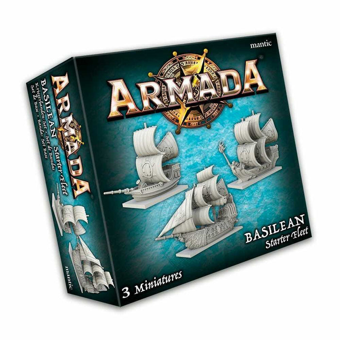 Mantic Games Armada: Basilean Starter Fleet New - TISTA MINIS