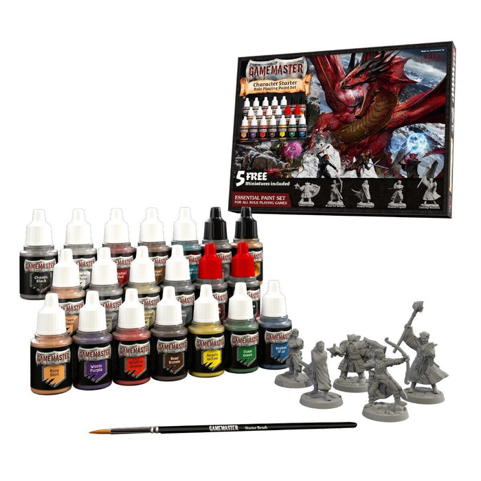 Gamemaster: Character Starter Paint Set New - Tistaminis