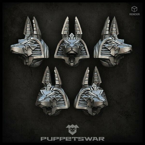 Puppets War Anubis Heads New - Tistaminis