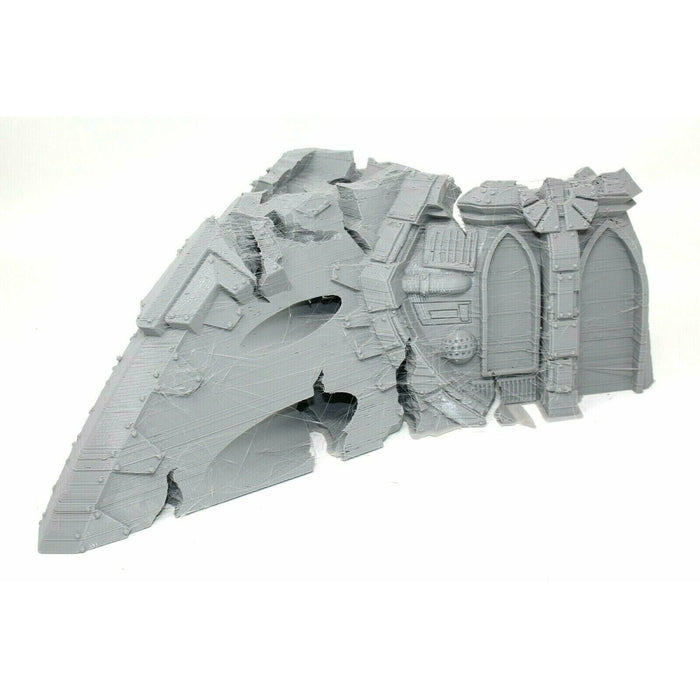 3d Printed Crashed Ship Cockpit - Tistaminis