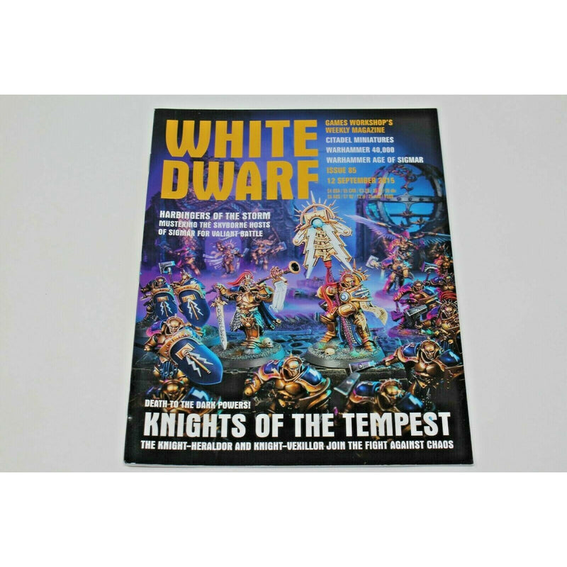 Warhammer White Dwarf Small Issue 85 September 2015 - WD2 | TISTAMINIS