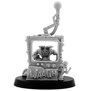 Wargames Exclusive ORK WAAGH TV New - TISTA MINIS