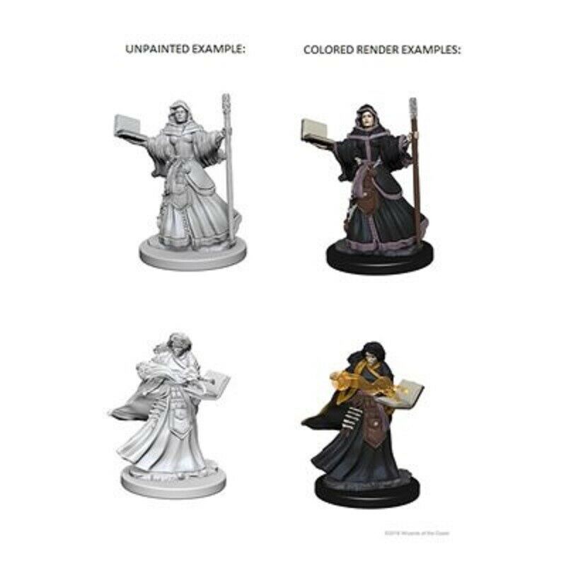 Dungeons and Dragons Nolzurs Marvelous  Wave 1: Human Female Wizard New - TISTA MINIS