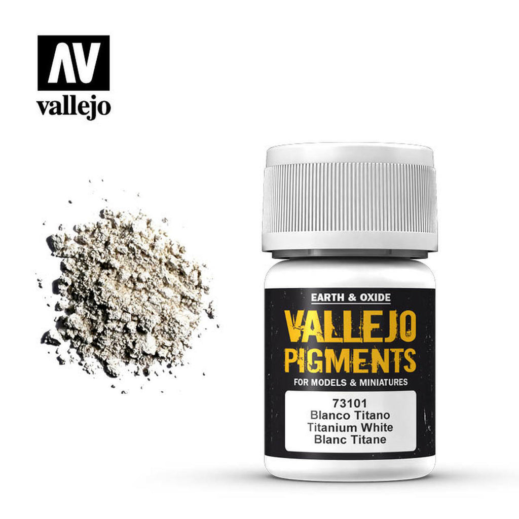 Vallejo Pigments Titanium White Pigment - VAL73101 - Tistaminis