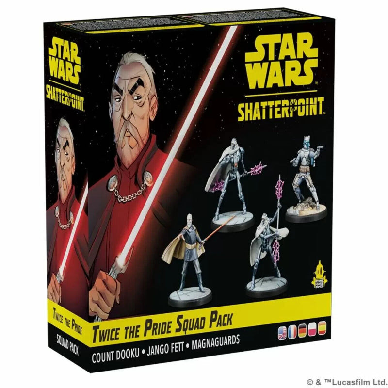 Star Wars: Shatterpoint:Twice the Pride: Count Dooku Squad Pack June 3 Pre-Order - Tistaminis