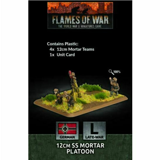 Flames of War 12cm SS Mortar Platoon New - TISTA MINIS
