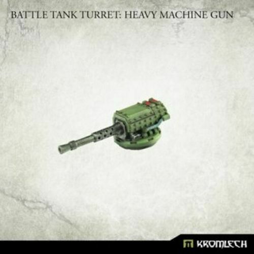 Kromlech Battle Tank Turret: Heavy Machine Gun (1) New - TISTA MINIS