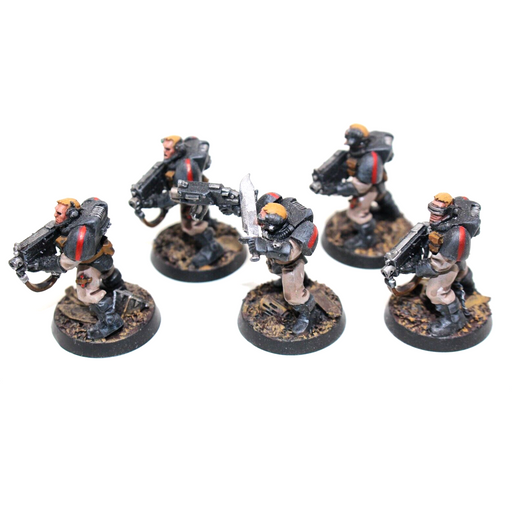 Warhammer Space Marines Scouts With Bolters Well Painted - A1 - Tistaminis