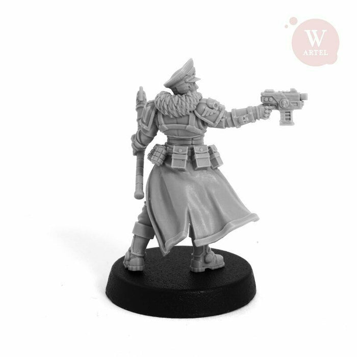 Artel Miniatures - Commissar Raivel - Heart of Darkness edition 28mm New - TISTA MINIS