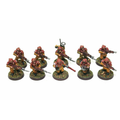 Warhammer Imperial Guard Cadian Shock Troopers Well Painted JYS16 - Tistaminis