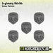 Kromlech Legionary Kreuz Pattern Shields New - TISTA MINIS