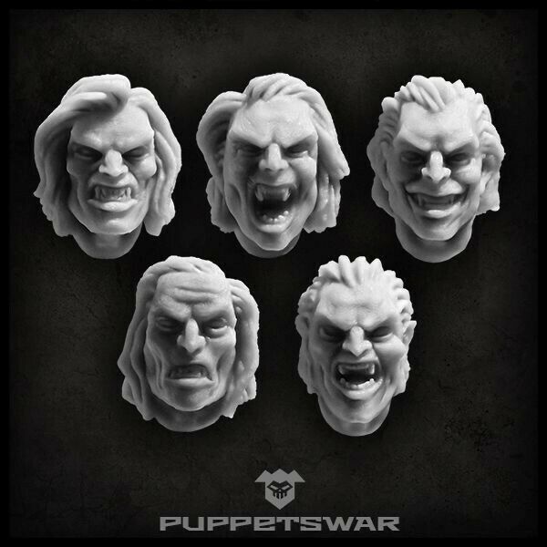 Puppets War Noble Vampire heads New - Tistaminis