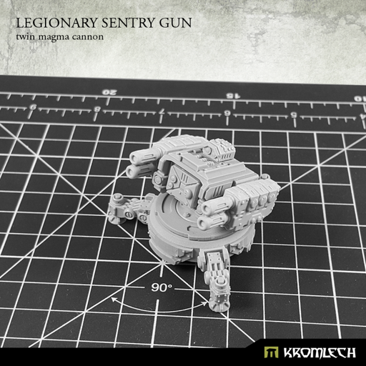 Kromlech Legionary Sentry Gun: Twin Twin Magma Cannons New - TISTA MINIS