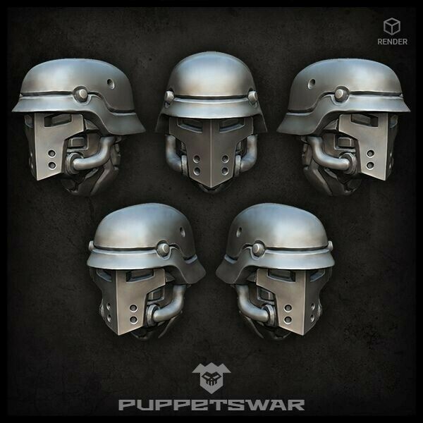 Puppets War Sturmpioniere Knight Heads New - Tistaminis