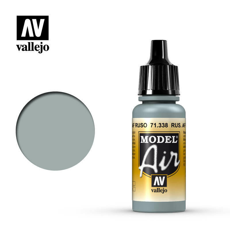 Vallejo Model Air Paint Russian AF Grey Blue (71.338) - Tistaminis