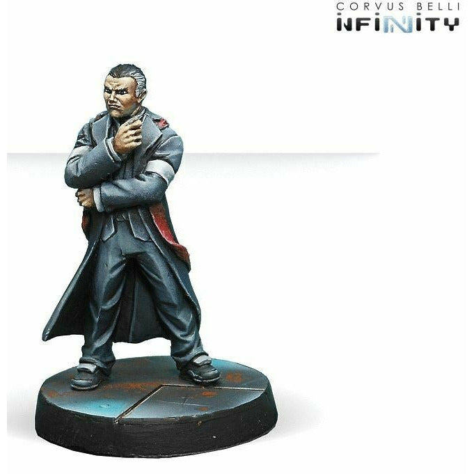 Infinity: Non-Aligned Armies 12 High Commissioner Hvt/Civil New - TISTA MINIS