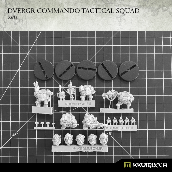 Kromlech Dvergr Commando Tactical Squad New - TISTA MINIS