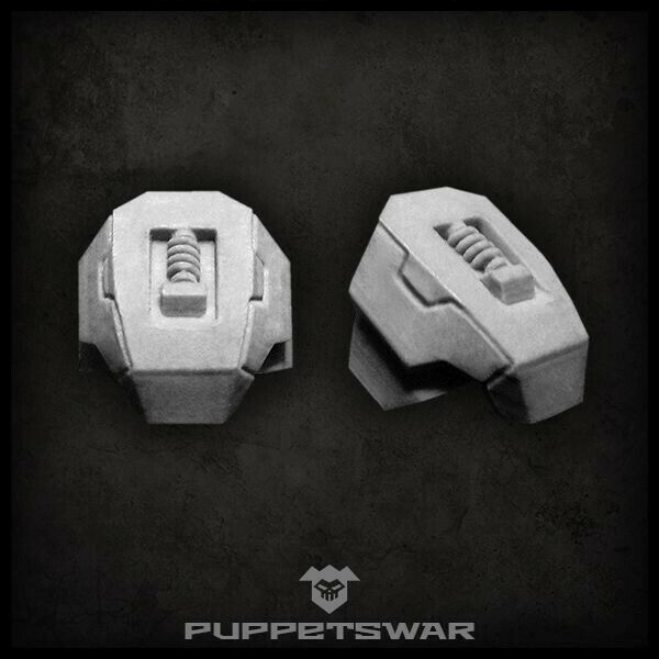 Puppets War H.I. Destroyer shoulder pads New - Tistaminis