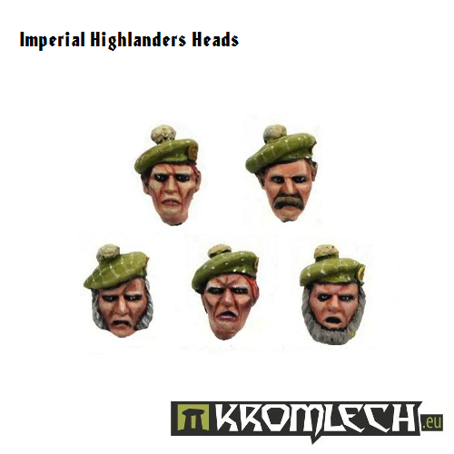 Kromlech Highlanders Heads New - TISTA MINIS