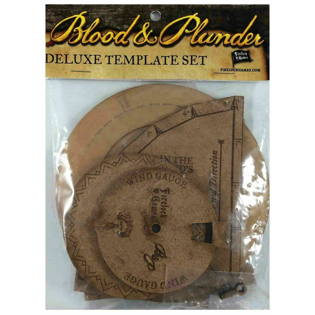 Blood & Plunder Deluxe Template Set New - TISTA MINIS