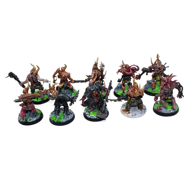 Warhammer Chaos Space Marines Pox Walkers Well Painted - A9 - Tistaminis