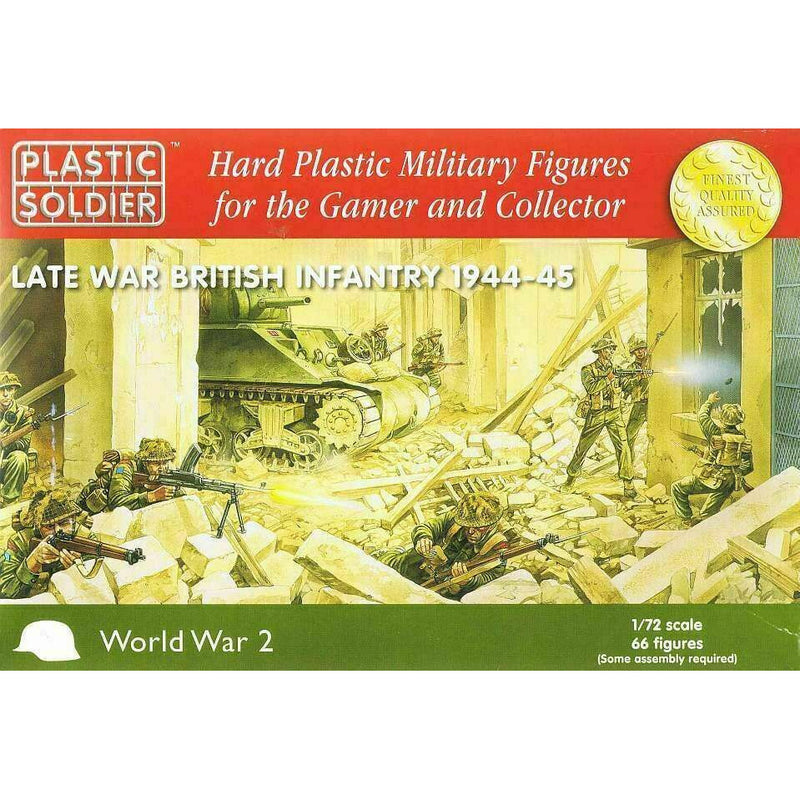 Plastic Soldier Company WW2020002 1/72ND LATE WAR BRITISH INFANTRY 1944-194 New - TISTA MINIS