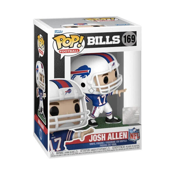 Funko POP! NFL Bills Josh Allen (AWAY) #169 New - Tistaminis