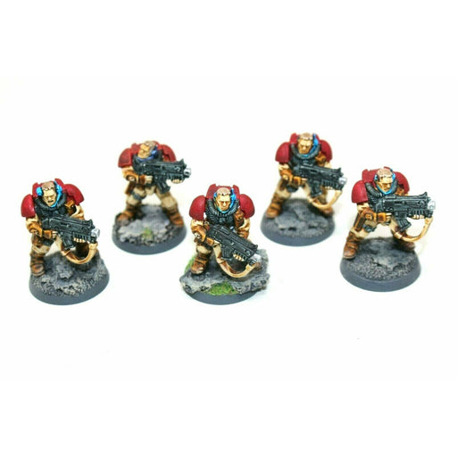 Warhammer Space Marines Scouts With Bolters Well Painted JYS33 - Tistaminis