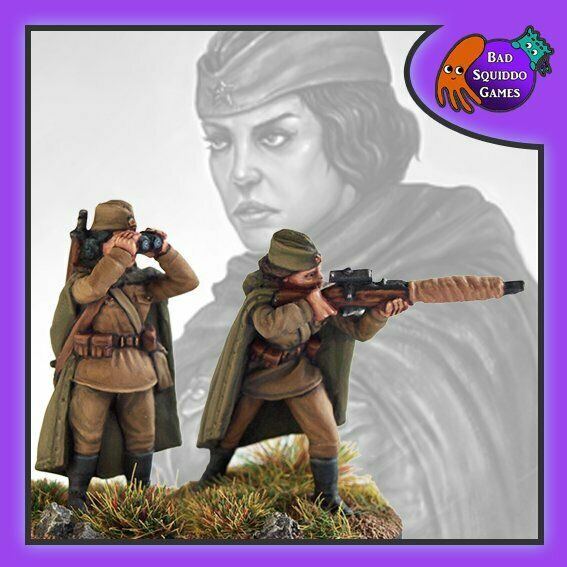 Bad Squiddo Games Soviet Sniper Team (Standing) New - Tistaminis