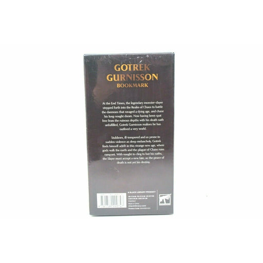 Warhammer Gotrek Gurnisson Book Mark New - TISTA MINIS