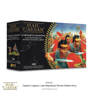 Hail Caesar	Late republic Caesarian Roman starter army New - Tistaminis