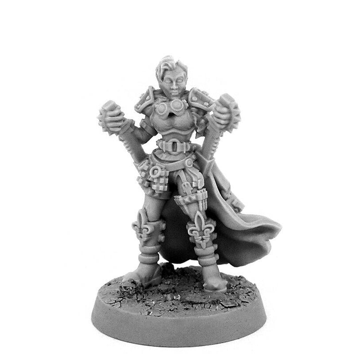 Wargames Exclusive HERESY HUNTER FEMALE INQUISITOR BRIENNE LONGKNIVES New - TISTA MINIS