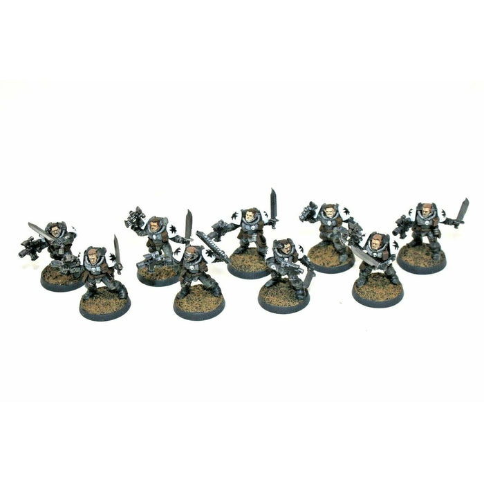 Warhammer Space Marines Scours With Hand Weapons And Pistol Well Painted JYS8 - Tistaminis