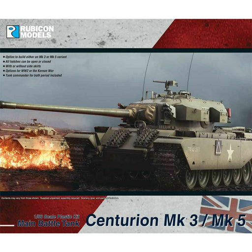 Rubicon British Centurion MBT Mk 3 / Mk 5 Main Battle Tank New - Tistaminis