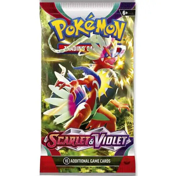 Pokemon Scarlet and Violet Booster Pack (x1) March 31st Pre-Order - Tistaminis