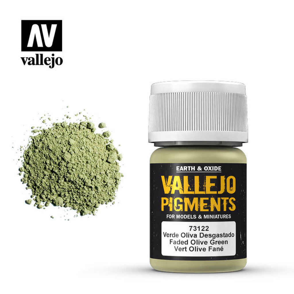 Vallejo Pigments Faded Olive Green Pigment - VAL73122 - Tistaminis