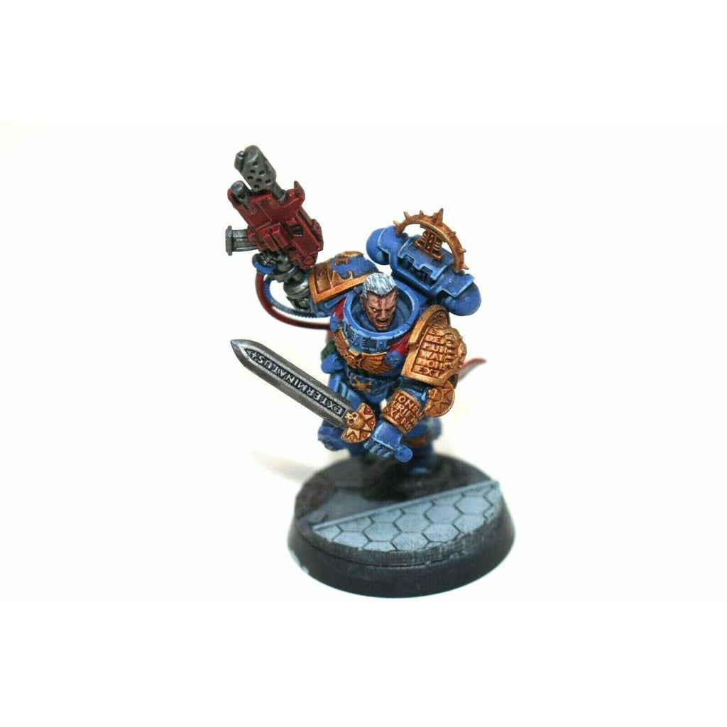 Warhammer Space Marines Watch Captain Artemis Well Painted - A26 - TISTA MINIS