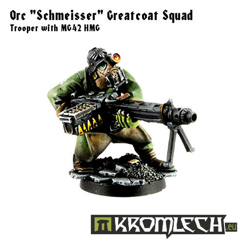 Kromlech Schmeisser Greatcoat Squad New - TISTA MINIS