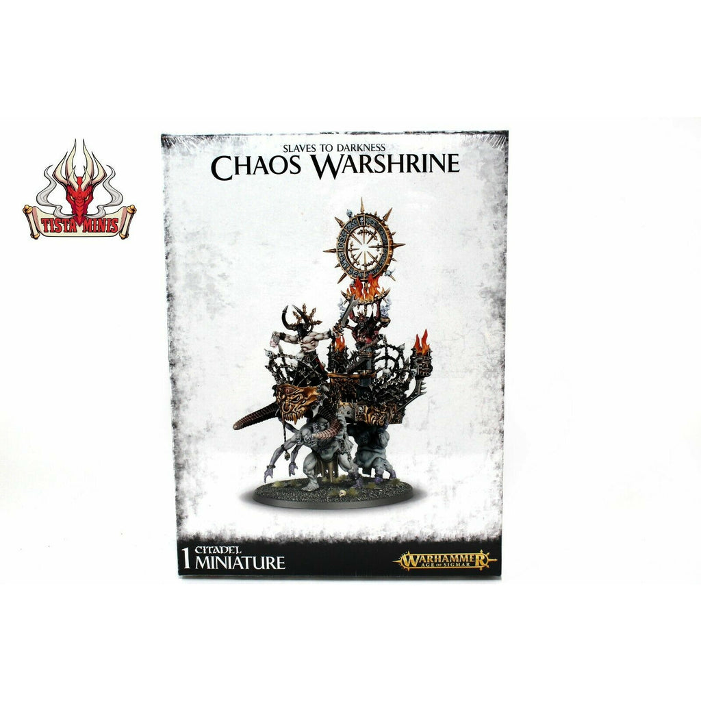 Warhammer Warriors of Chaos Slaves to Darkness Chaos warshrine New - TISTA MINIS