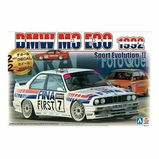 Aoshima Beemax 1/24 BMW M3 E30 1992 Sport Evolution II New - TISTA MINIS